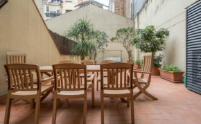 Piso centro Barcelona duplex y con gran terraza